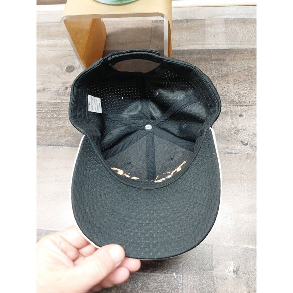 Titans Black With Orange Logo Hook N Loop Hat - Picture 6 of 7